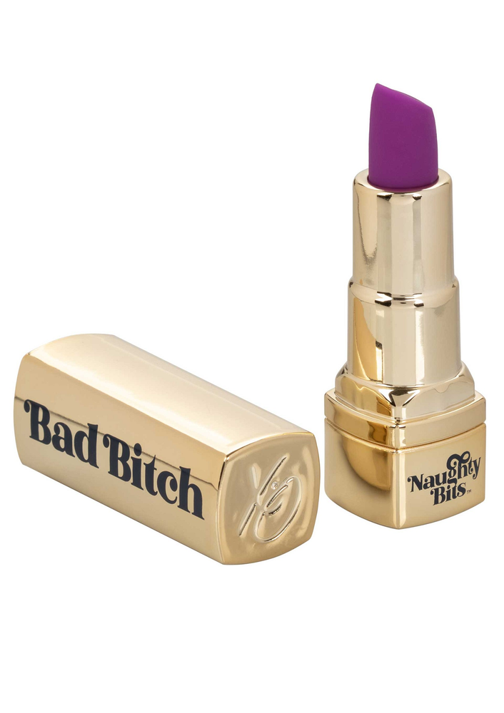 CalExotics Naughty Bits Bad Bitch Lipstick Vibrator GOLD - 6