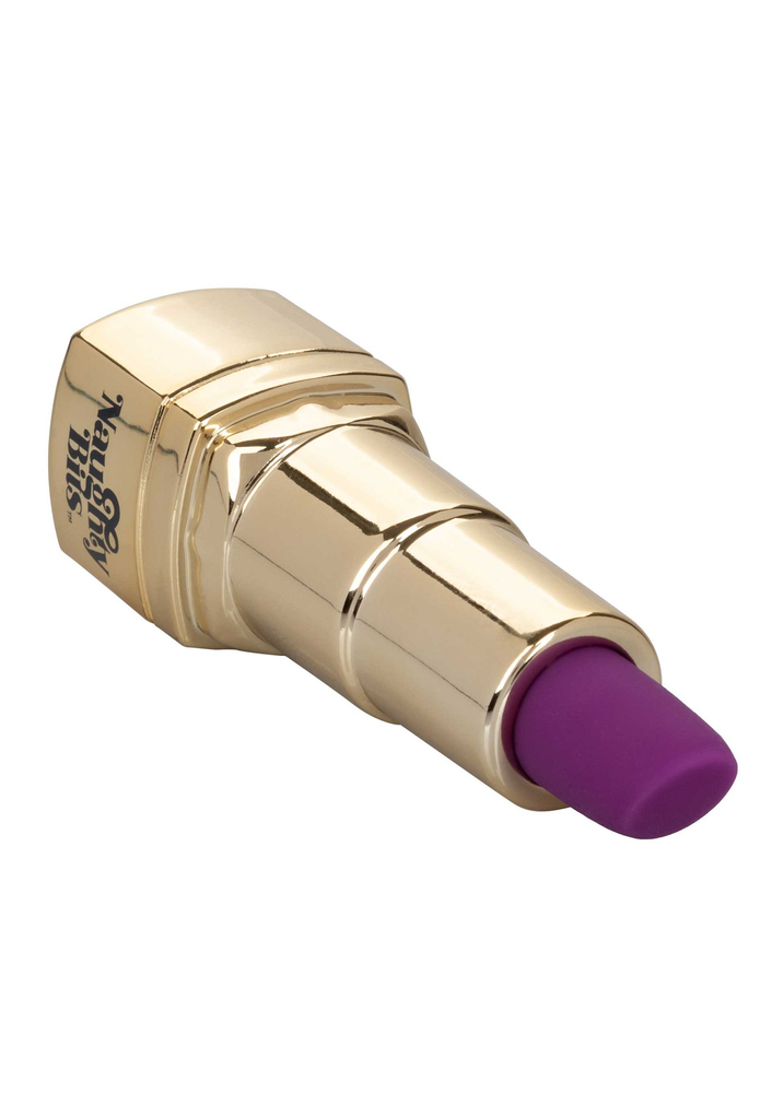 CalExotics Naughty Bits Bad Bitch Lipstick Vibrator GOLD - 9