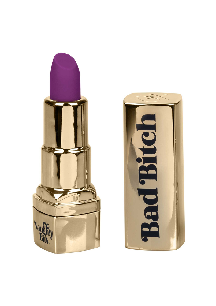 CalExotics Naughty Bits Bad Bitch Lipstick Vibrator GOLD - 5