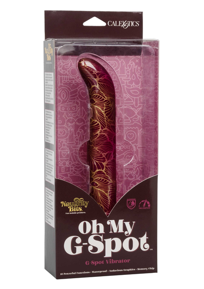 CalExotics Naughty Bits Oh My G-Spot Vibrator MULTICOLOR - 0