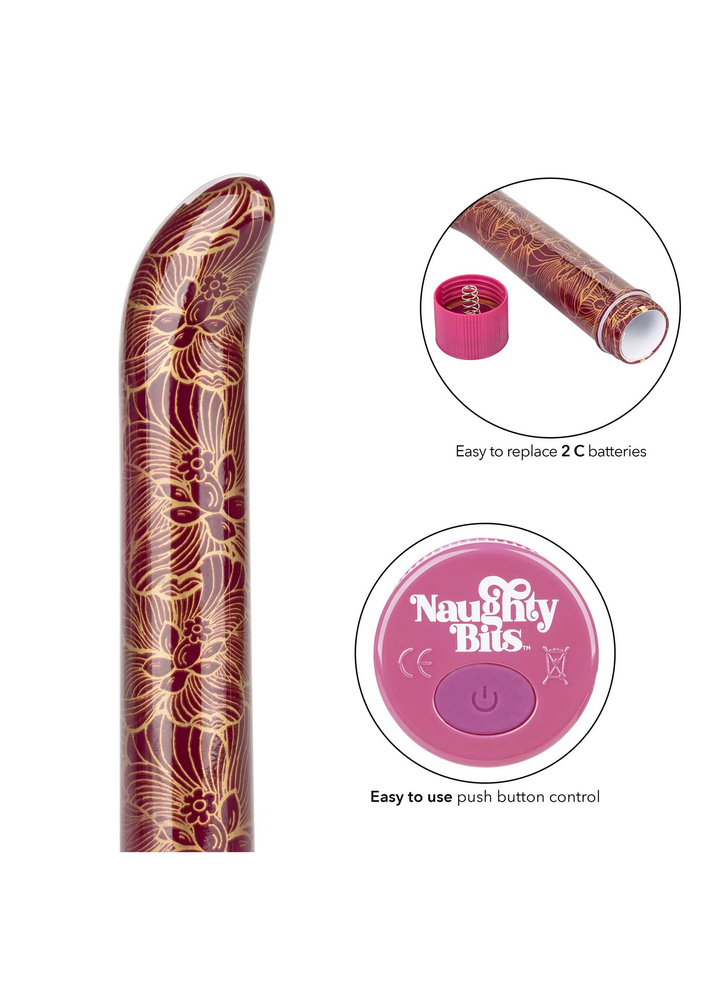 CalExotics Naughty Bits Oh My G-Spot Vibrator MULTICOLOR - 2