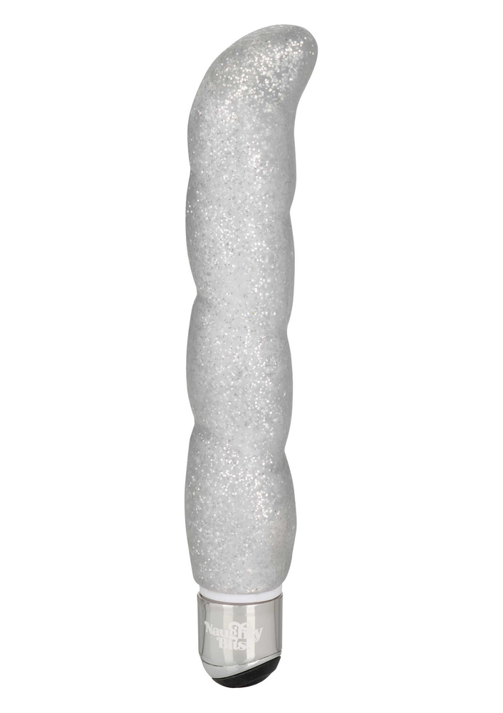 CalExotics Naughty Bits Screwnicorn Majestic G-spot Vibrator SILVER - 7