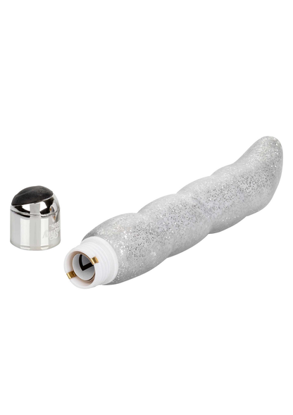 CalExotics Naughty Bits Screwnicorn Majestic G-spot Vibrator SILVER - 4