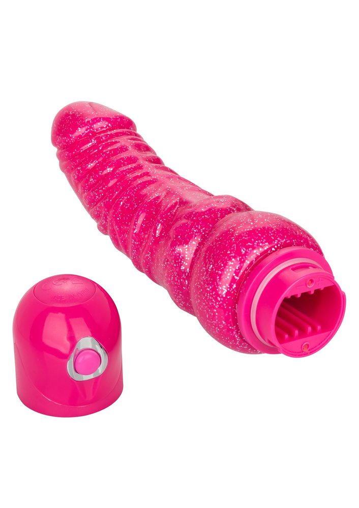 CalExotics Naughty Bits Lady Boner Bendable Personal Vibrator PINK - 5