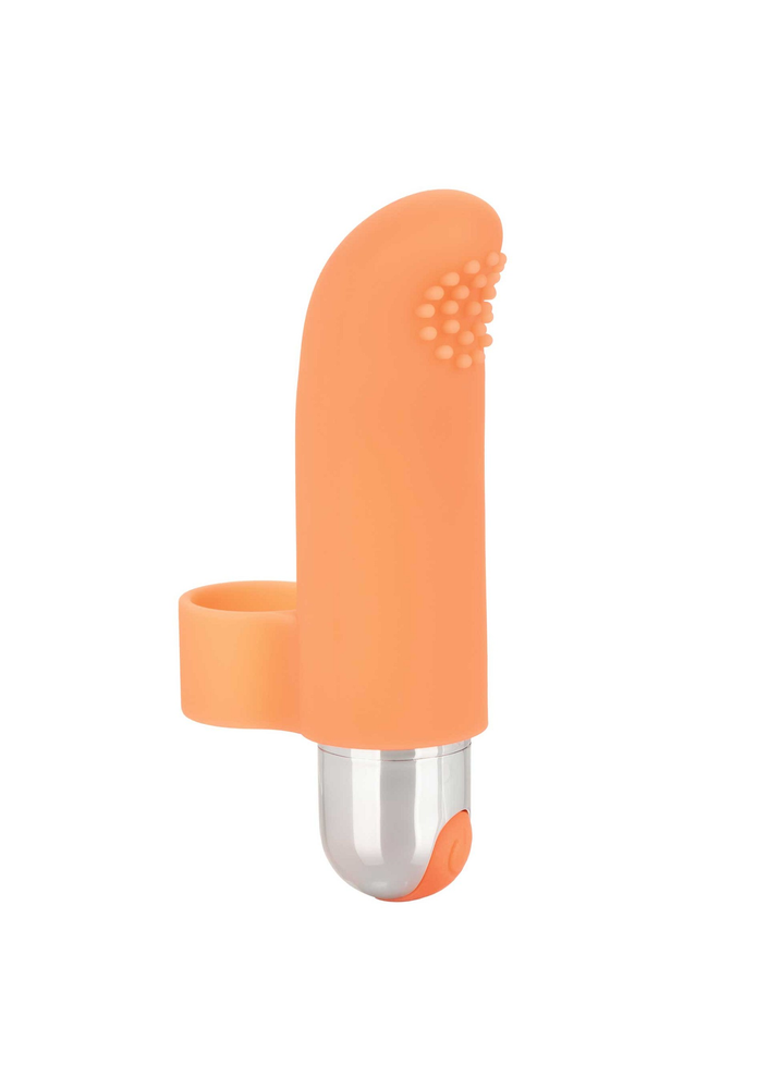 CalExotics Intimate Play Rechargeable Finger Tickler ORANGE - 7