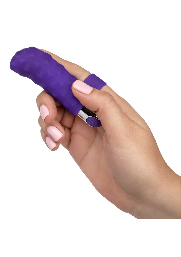 CalExotics Intimate Play Rechargeable Finger Teaser PURPLE - 5