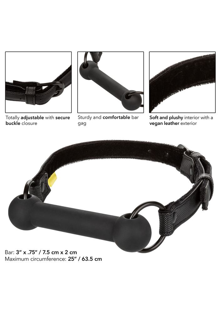 CalExotics Boundless Bar Gag BLACK - 3