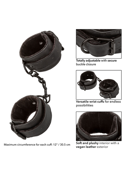 CalExotics Boundless Wrist Cuffs BLACK - 2