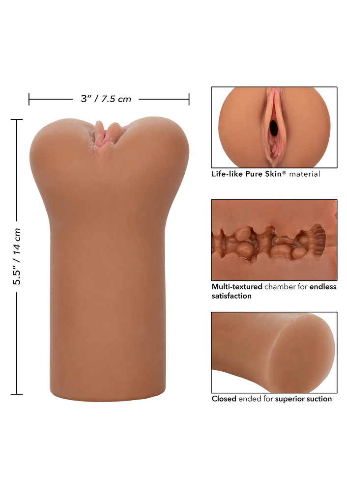 CalExotics Boundless Vulva CARAMEL - 8