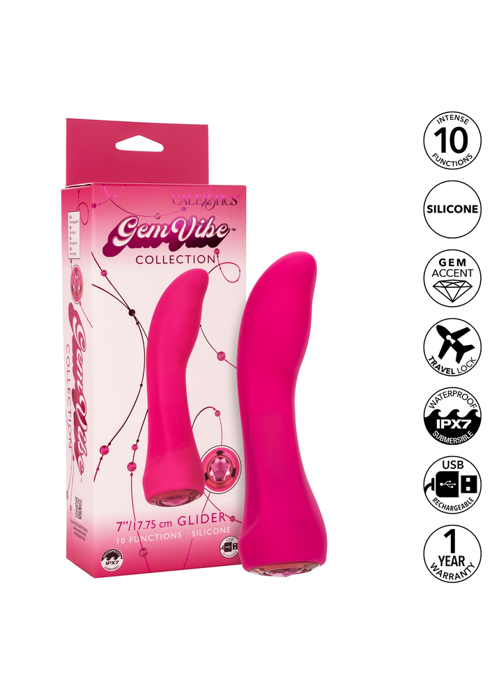 CalExotics Gem Vibe Collection Glider PINK - 197