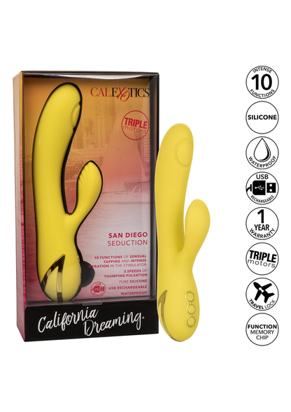 CalExotics California Dreaming San Diego Seduction YELLOW - 4