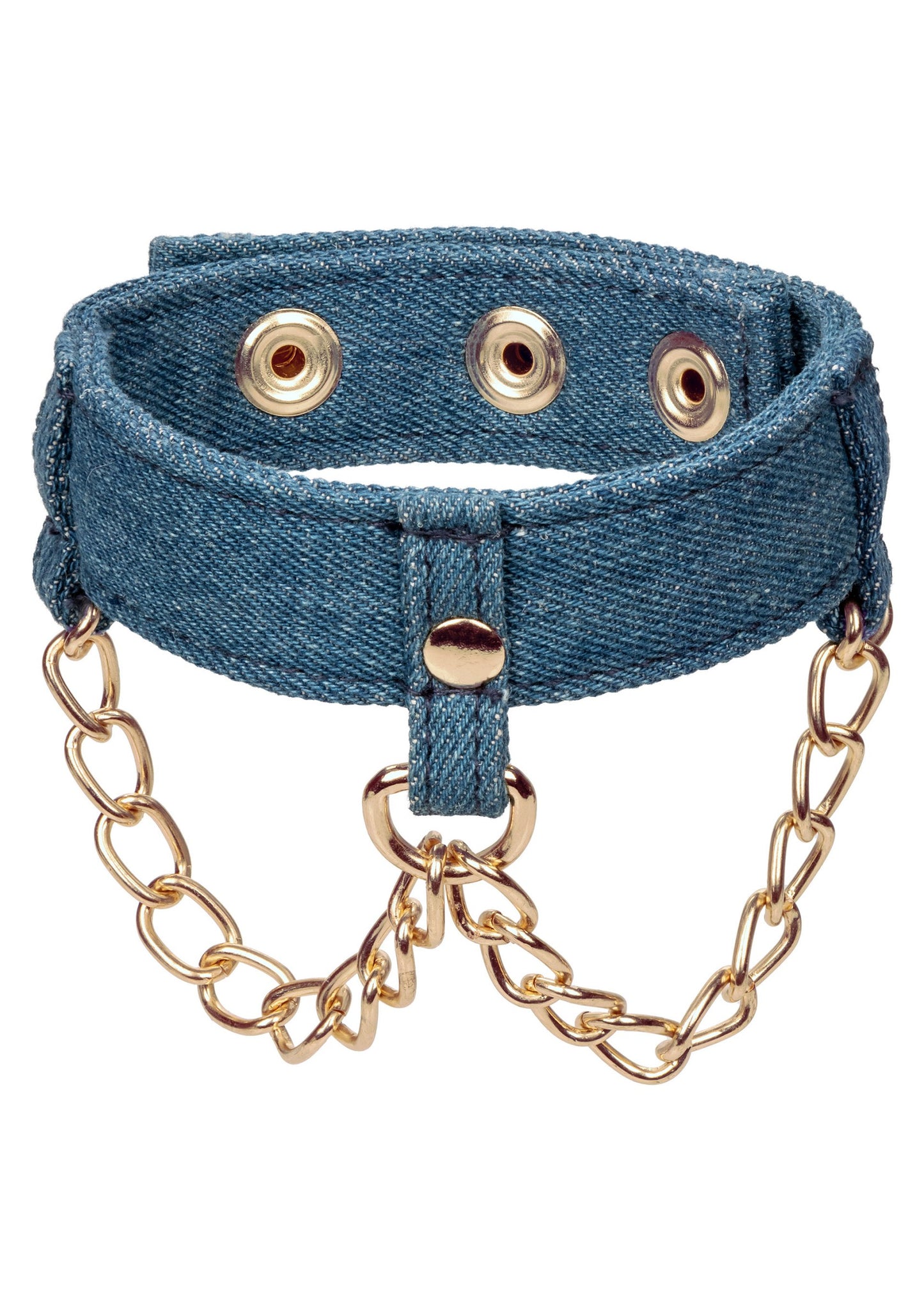 CalExotics Ride 'em Premium Denim Collection Ankle Cuffs BLUE - 350