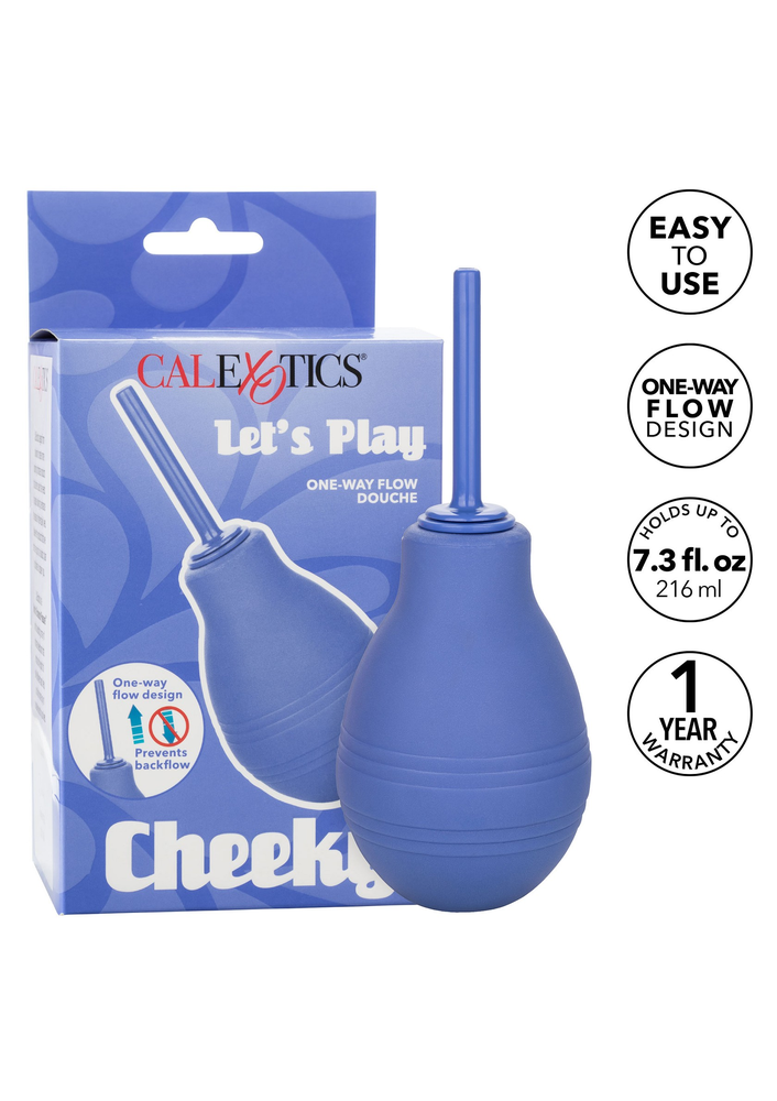 CalExotics Cheeky One-Way Flow Douche PURPLE - 378