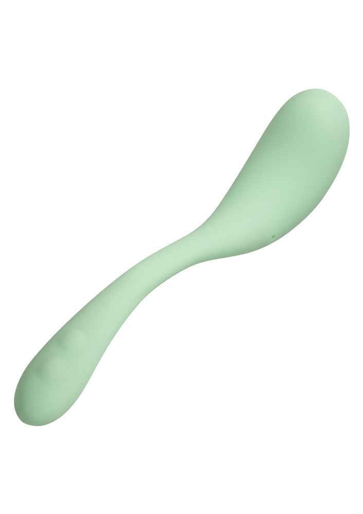 CalExotics Elle Liquid Silicone Wand GREEN - 4