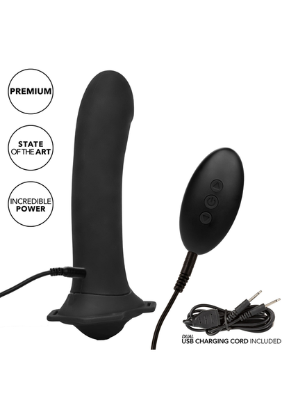 CalExotics Her Royal Harness Me2 Remote Rumbler BLACK - 7