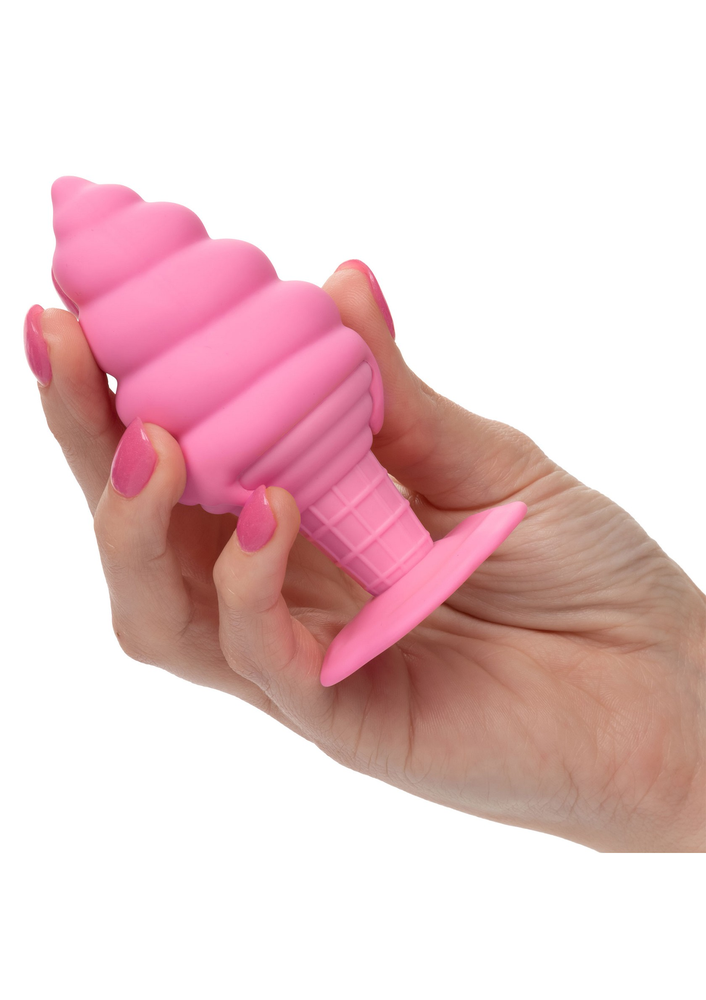 Yum Bum Ice Cone Butt Plug PINK - 9