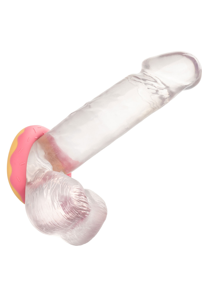 CalExotics Naughty Bits Dickin’ Donuts Silicone Donut Cock Ring PINK - 392