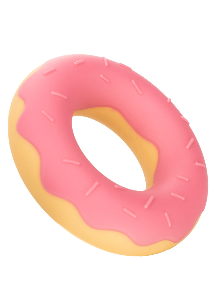 CalExotics Naughty Bits Dickin’ Donuts Silicone Donut Cock Ring PINK - 397