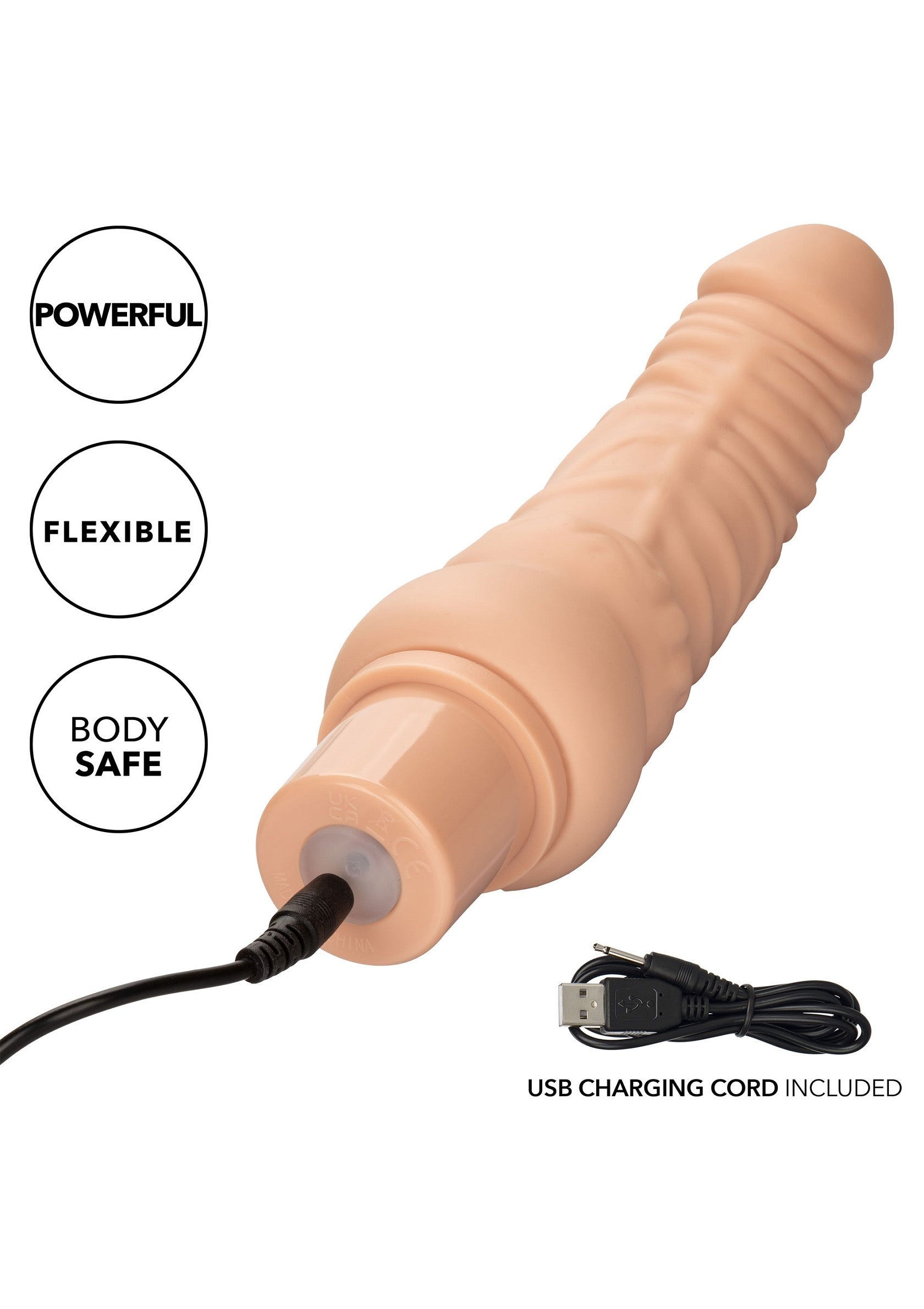 CalExotics Rechargeable Power Stud Curvy SKIN - 1