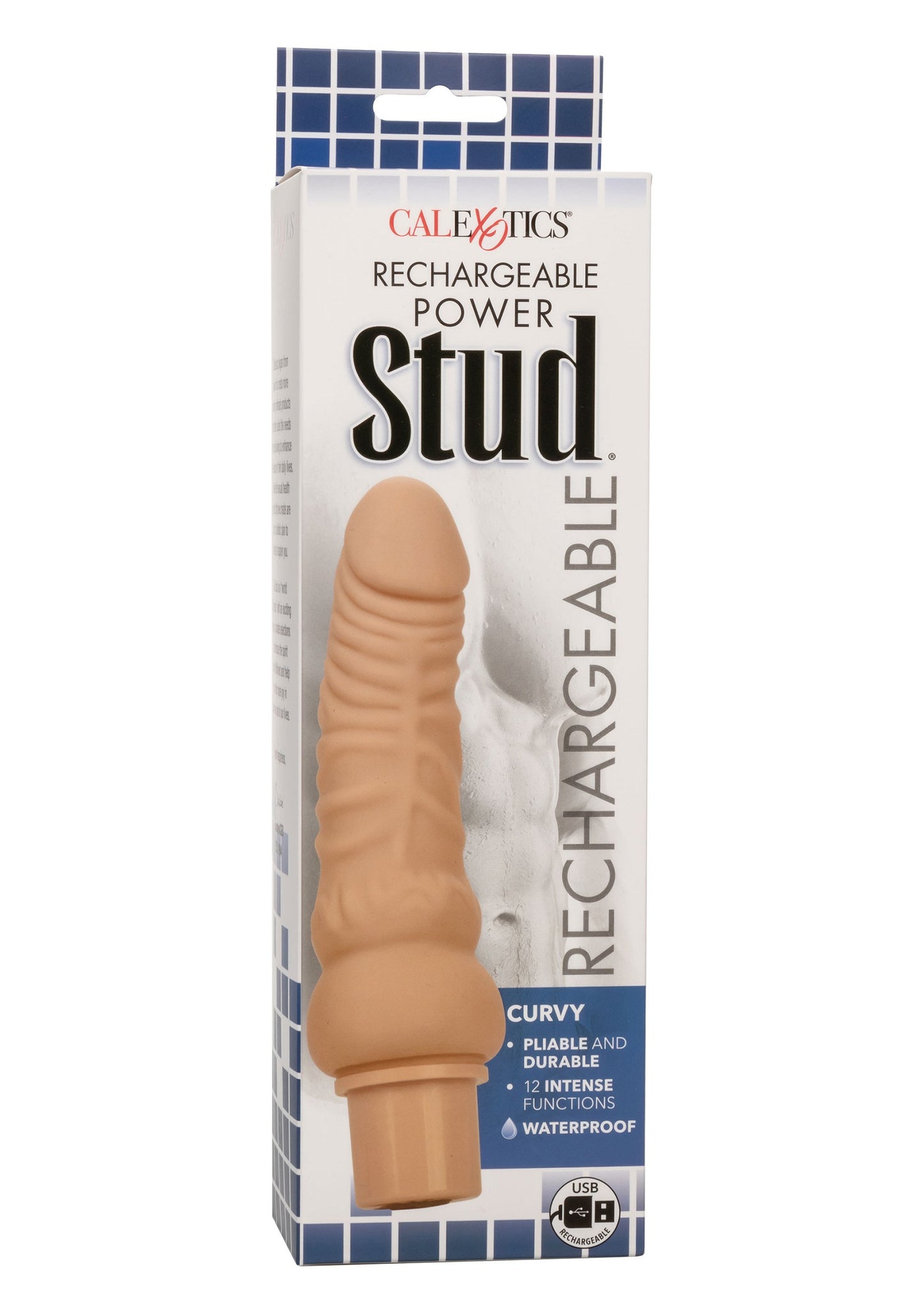 CalExotics Rechargeable Power Stud Curvy SKIN - 7