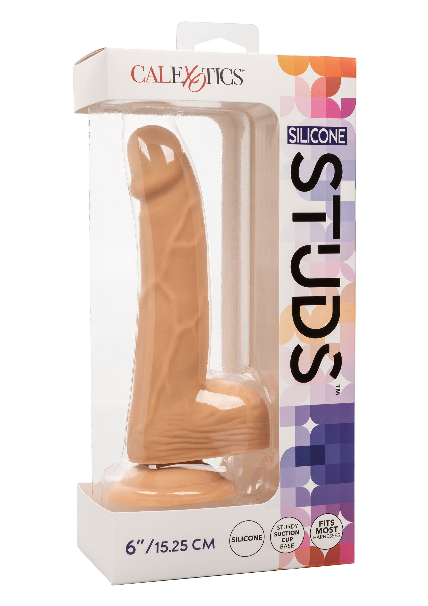 CalExotics Silicone Studs 6'/15.25 cm SKIN - 4