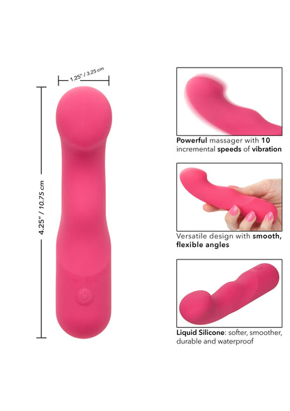 CalExotics Liquid Silicone Pixies Curvy PINK - 2