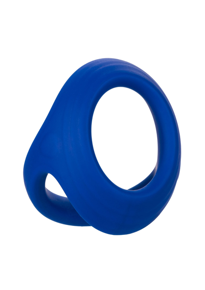 CalExotics Admiral Cock & Ball Dual Ring BLUE - 5