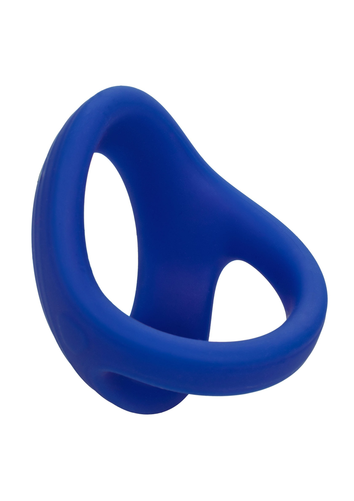 CalExotics Admiral Cock & Ball Dual Ring BLUE - 13