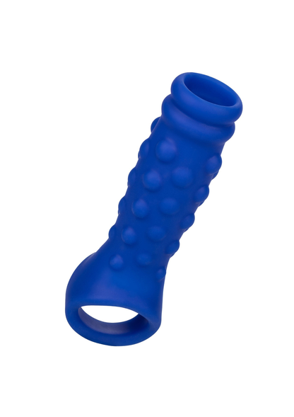 CalExotics Admiral Liquid Silicone Beaded Extension BLUE - 12