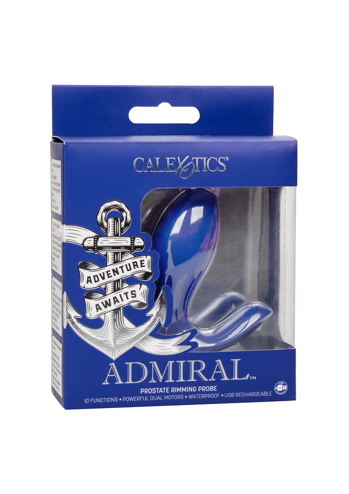 CalExotics Admiral Prostate Rimming Probe BLUE - 11