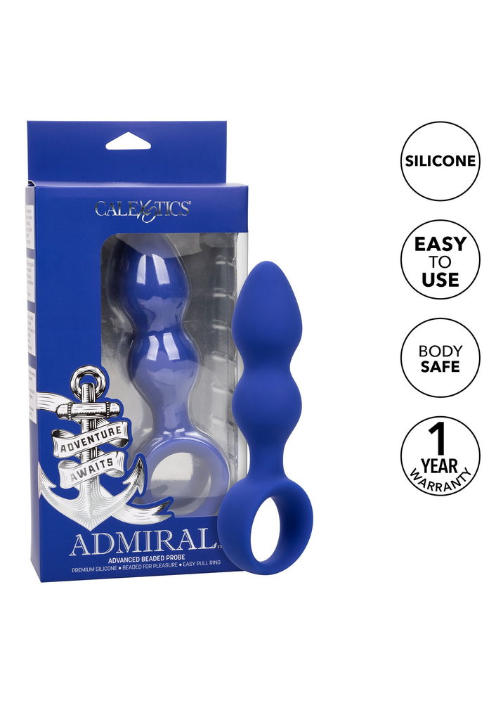 CalExotics Admiral Advanced Beaded Probe BLUE - 3