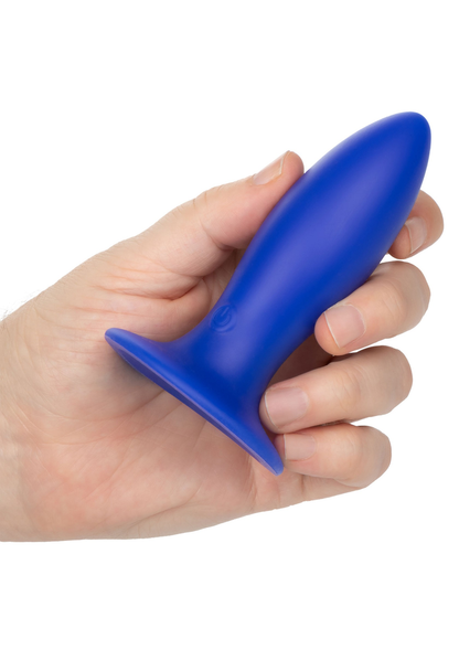 CalExotics Admiral Liquid Silicone Vibrating Torpedo BLUE - 8