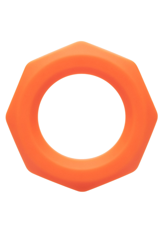 CalExotics Alpha Liquid Silicone Sexagon Ring