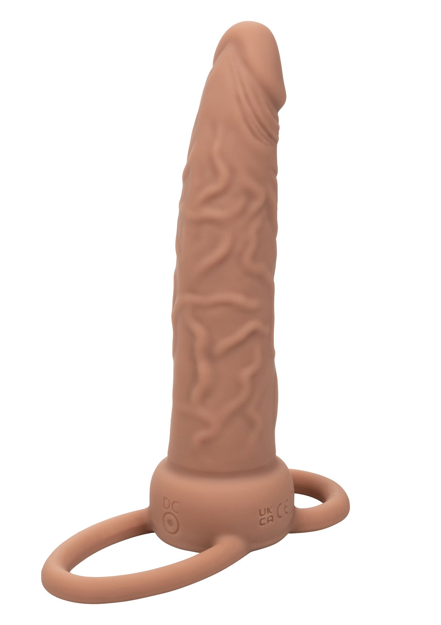 CalExotics Performance Maxx Rechargeable Dual Penetrator BROWN - 6