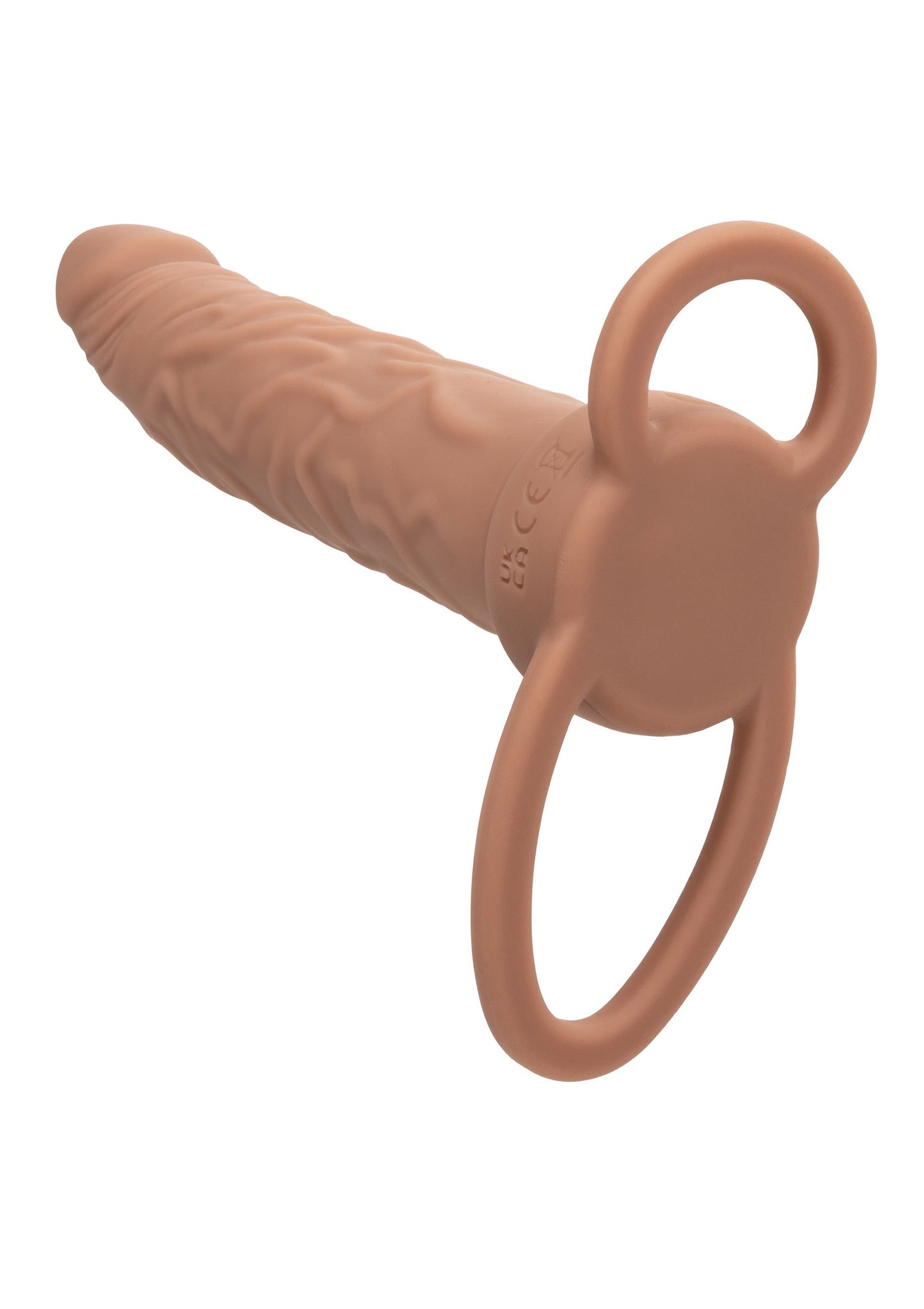 CalExotics Performance Maxx Rechargeable Dual Penetrator BROWN - 8