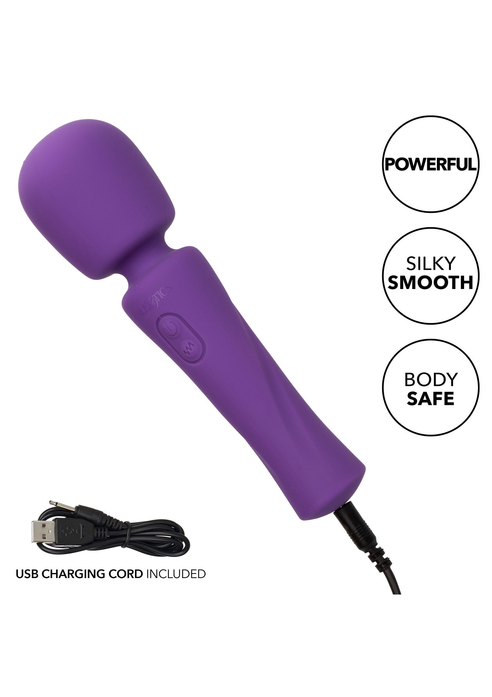 CalExotics Stella Liquid Silicone Massager PURPLE - 1