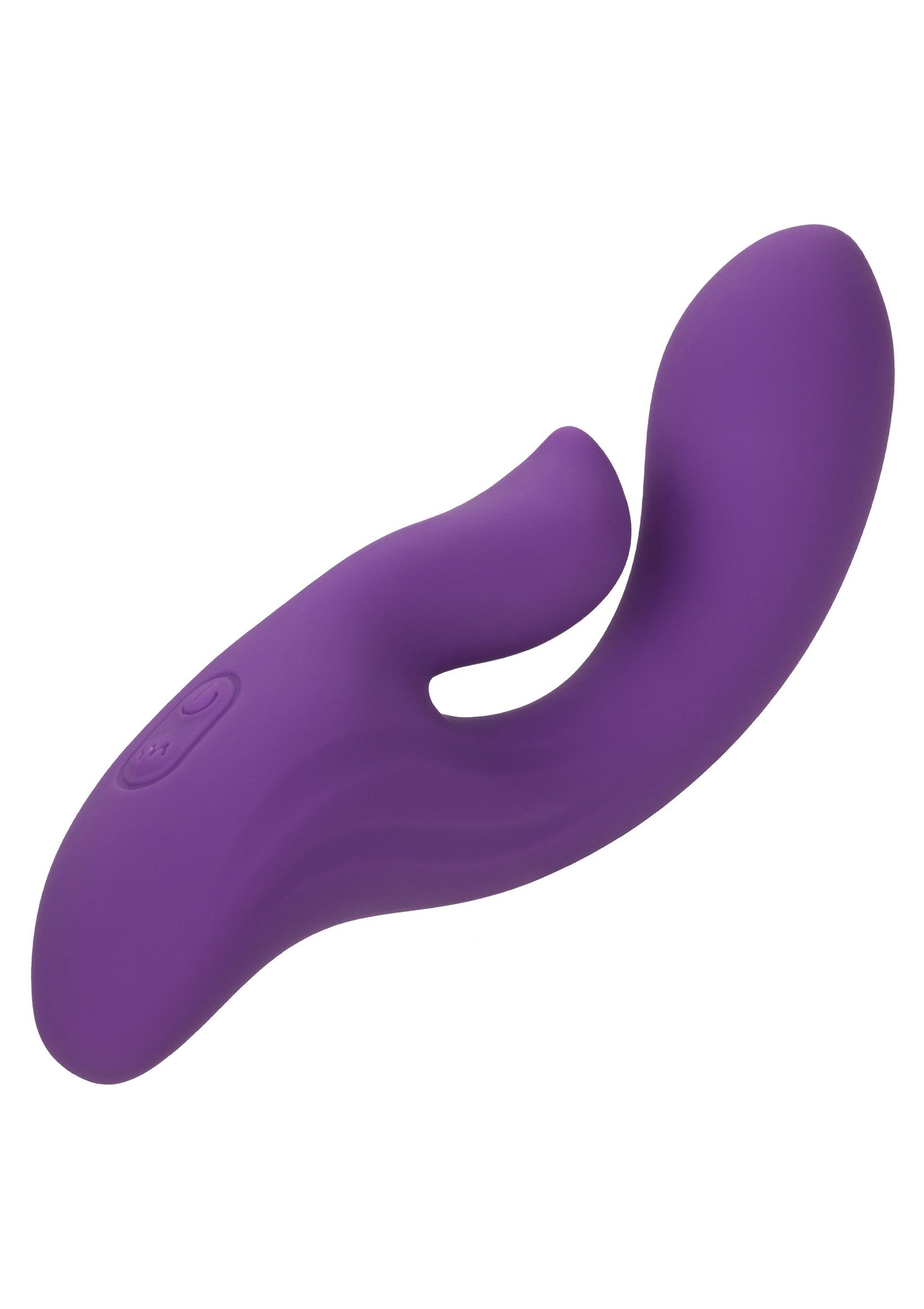 CalExotics Stella Liquid Silicone Dual Pleaser PURPLE - 1