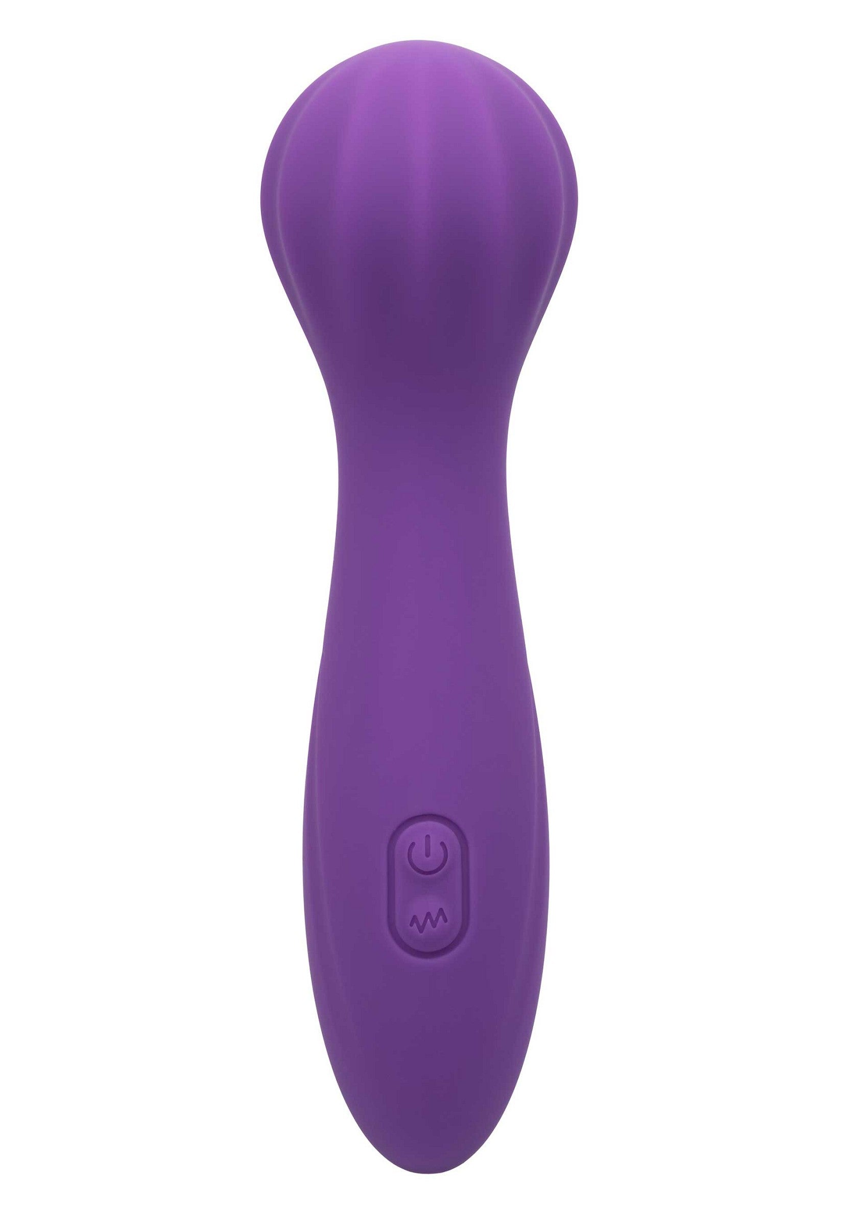 CalExotics Stella Liquid Silicone 'O” Wand PURPLE - 0