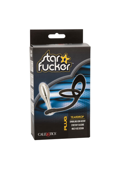 CalExotics Star Fucker Teardrop Plug SILVER - 3