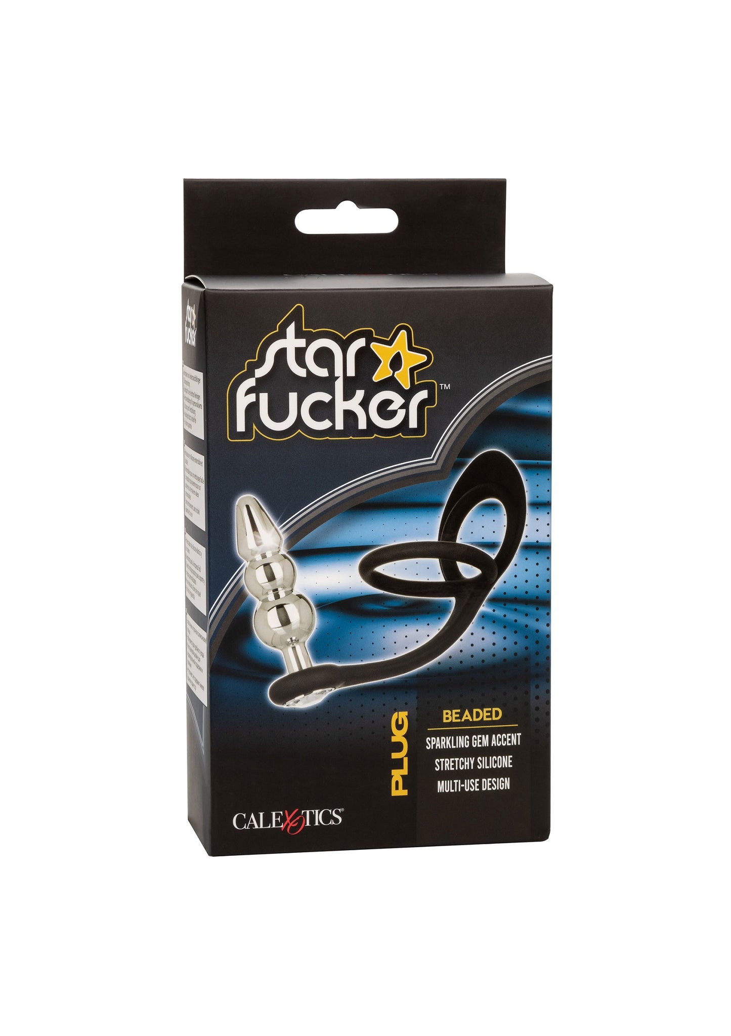 CalExotics Star Fucker Beaded Plug SILVER - 2