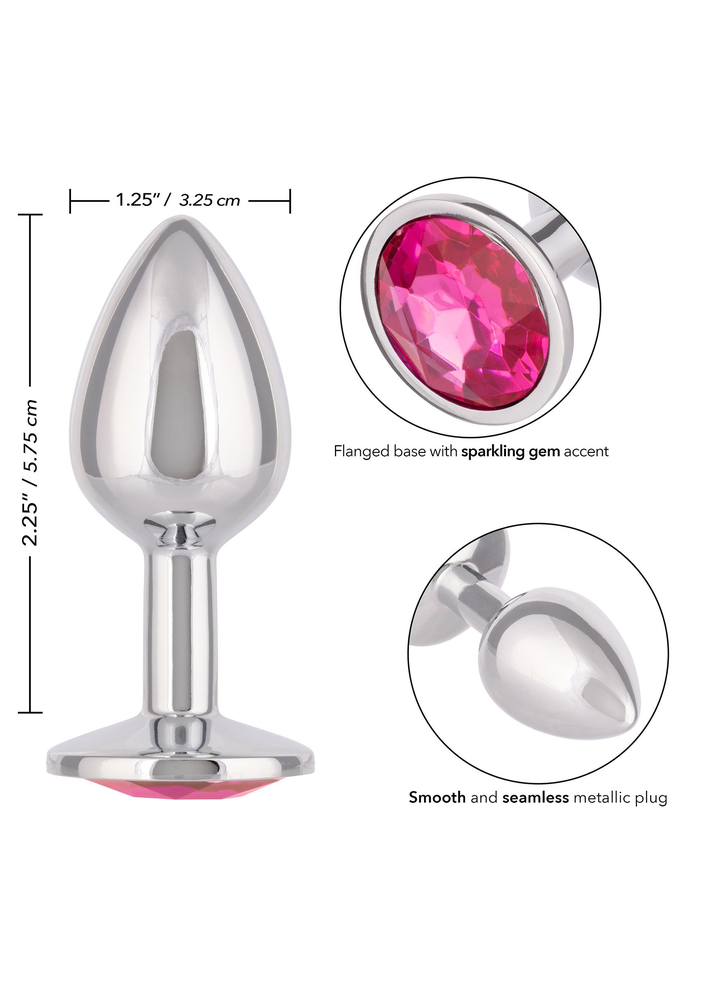 CalExotics Jewel Small Rose Plug PINK - 551