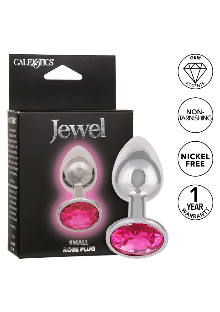 CalExotics Jewel Small Rose Plug PINK - 545