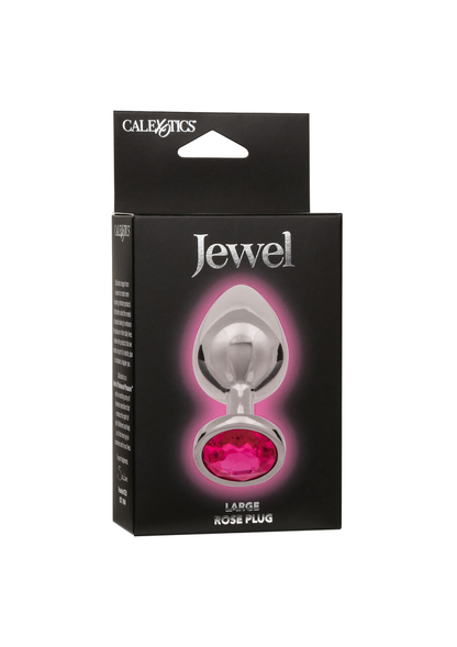 CalExotics Jewel Large Rose Plug PINK - 556