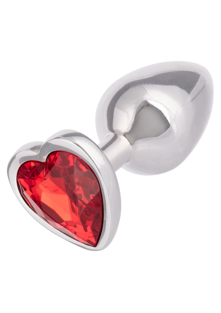 CalExotics Jewel Small Ruby Heart Plug RED - 577