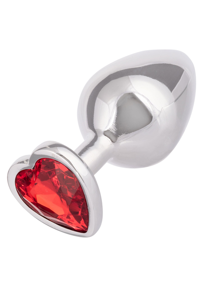 CalExotics Jewel Large Ruby Heart Plug RED - 586