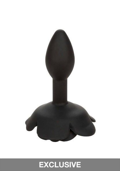 CalExotics Forbidden Small Rose Anal Plug BLACK - 3