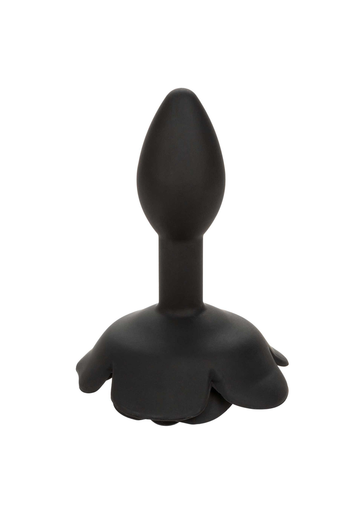 CalExotics Forbidden Small Rose Anal Plug BLACK - 8