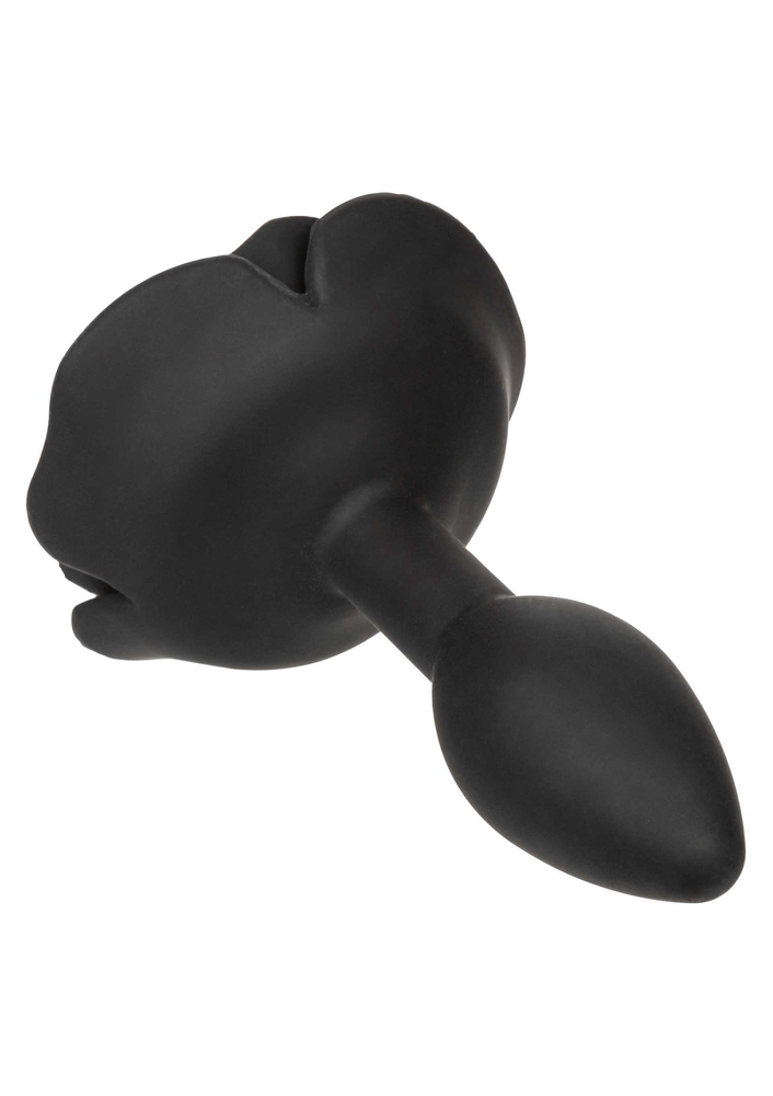 CalExotics Forbidden Small Rose Anal Plug BLACK - 9