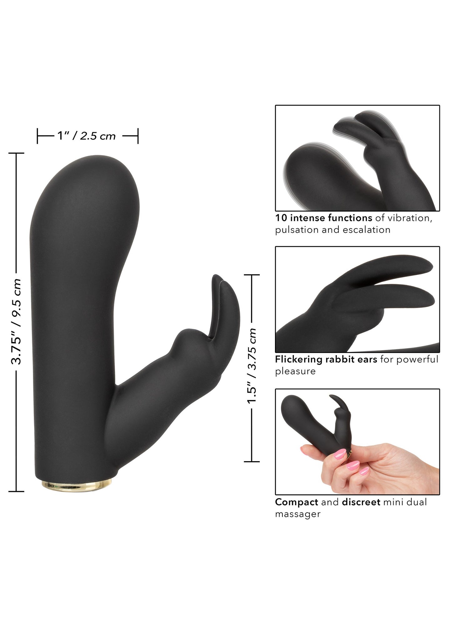 CalExotics Raven Bunny BLACK - 0