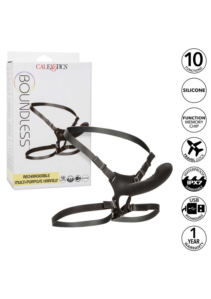 CalExotics Boundless Rechargeable Multi-Purpose Harness BLACK - 3